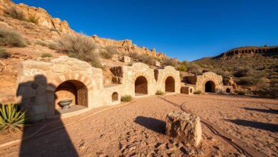 old mexican mining ovens